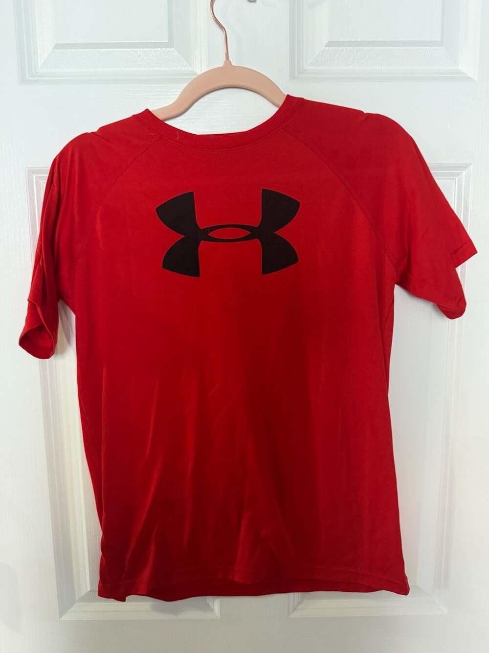 Under Armour HeatGear Loose T-Shirt Red Size YLG